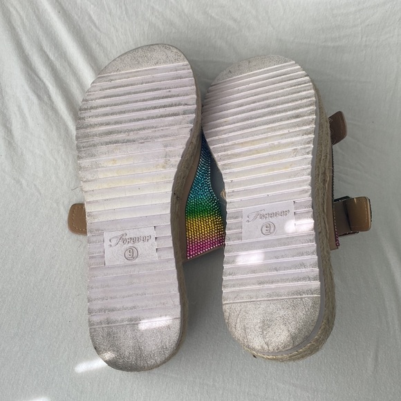Multi color forever sandals - Picture 7 of 7
